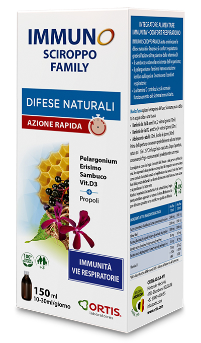 IMMUNO SCIROPPO FAMILY 150 ML - Farmacia Castello Srl