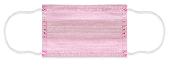 MYMASK PRO TIPO II KIDS MASCHERINA CHIRURGICA A 3 STRATI 10 PEZZI ROSA - Farmacia Castello Srl
