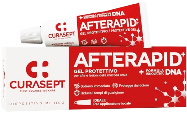 CURASEPT GEL AFTE RAPID DNA 10 ML - Farmacia Castello Srl