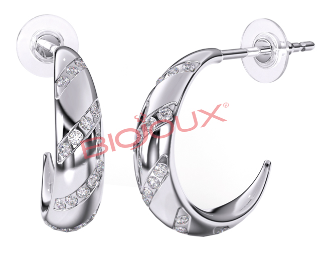 ORECCHINI ADELAIDE HOOP 15 MM - Farmacia Castello Srl