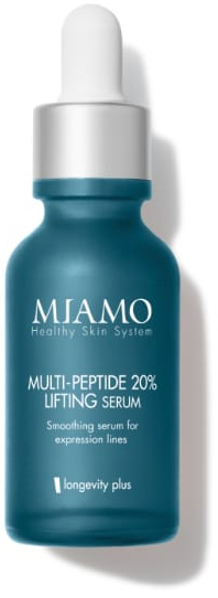 MIAMO LONGEVITY PLUS MULTI-PEPTIDE 20% LIFTING SERUM 30 ML - Farmacia Castello Srl