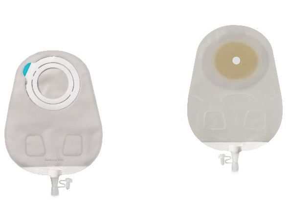 SENSURA MIO FLEX SISTEMA 2 PEZZI CON AGGANCIO ADESIVO SACCA MULTICHAMBER PER UROSTOMIA TRASPARENTE 50MM DA 550 ML 30 PEZZI - Farmacia Castello Srl