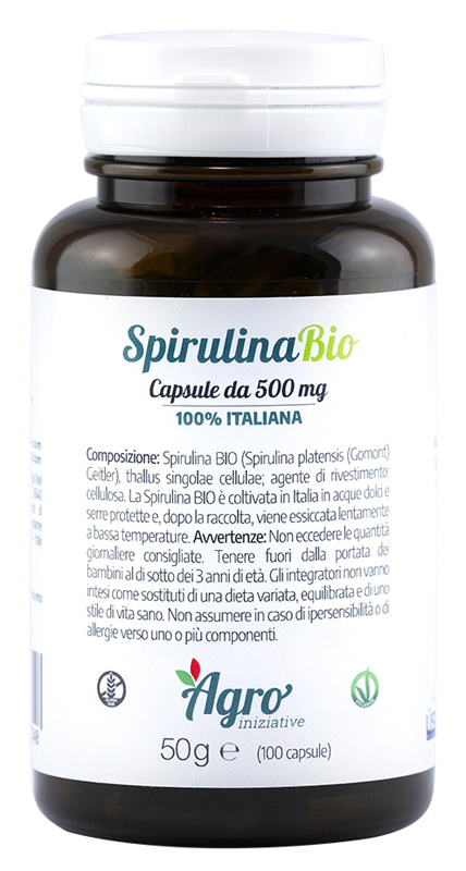 SPIRULINA BIO 100 CAPSULE - Farmacia Castello Srl