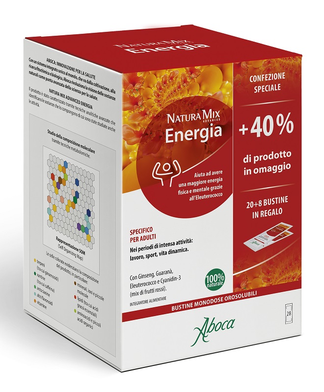 NATURA MIX ADVANCED ENERGIA 28 BUSTINE CONFEZIONE SPECIALE - Farmacia Castello Srl