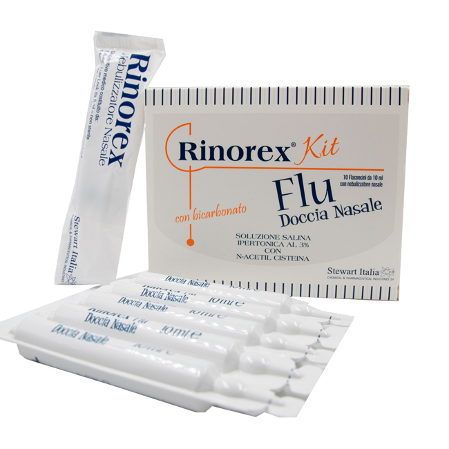 RINOREX FLU DOCCIA KIT - Farmacia Castello Srl