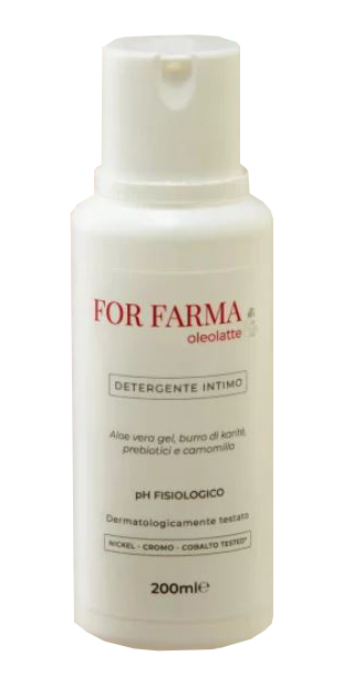 FOR FARMA OLEOLATTE DETERGENTE INTIMO 200 ML - Farmacia Castello Srl