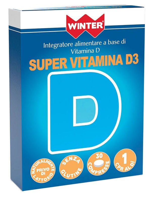 WINTER SUPER VITAMINA D3 30 COMPRESSE - Farmacia Castello Srl