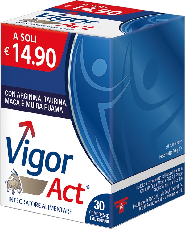 VIGOR ACT 30 COMPRESSE - Farmacia Castello Srl