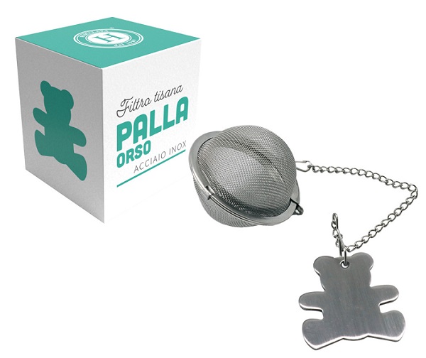 HIMALAYA FILTRO TISANA PALLA ORSO IN ACCIAIO INOX - Farmacia Castello Srl