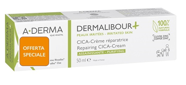 DERMALIBOUR + CICA CREMA RISTRUTTURANTE 50 ML - Farmacia Castello Srl