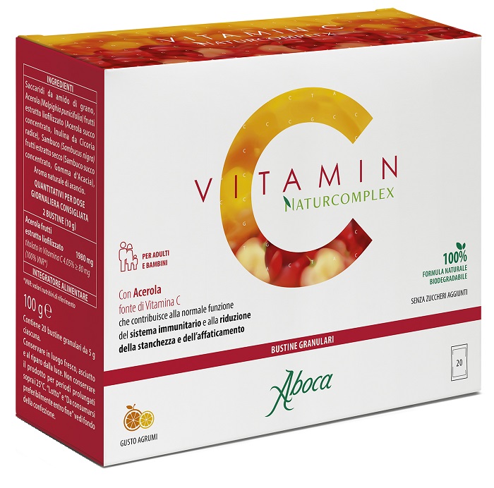 VITAMIN C NATURCOMPLEX 20 BUSTINE - Farmacia Castello Srl
