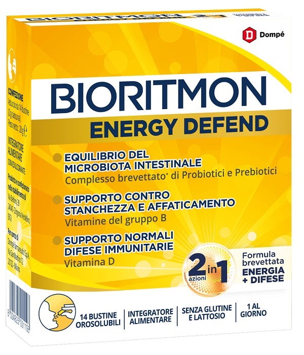 BIORITMON ENERGY DEFEND 14 BUSTINE - Farmacia Castello Srl