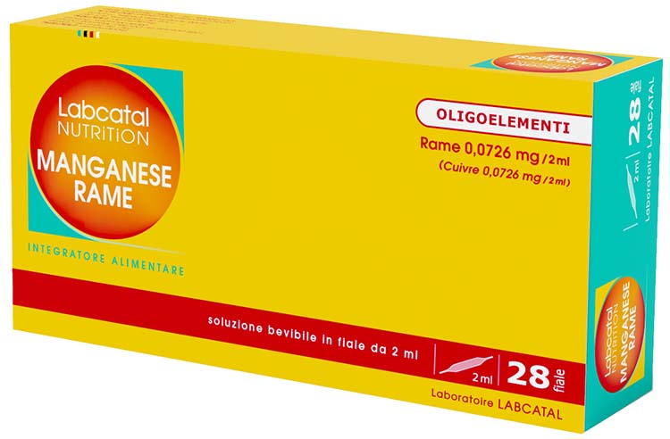 LABCATAL NUTRITION MANGANESE/RAME 28 FIALE 2 ML - Farmacia Castello Srl