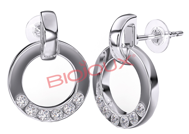 BJT226 ORECCHINO MONTECARLO ROUND 12 MM - Farmacia Castello Srl