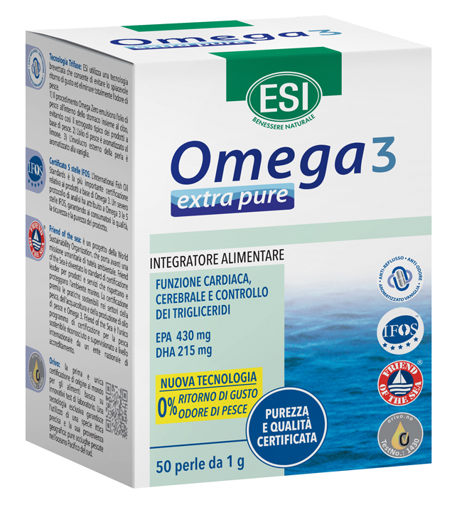 ESI OMEGA 3 EXTRA PURE 50 PERLE - Farmacia Castello Srl