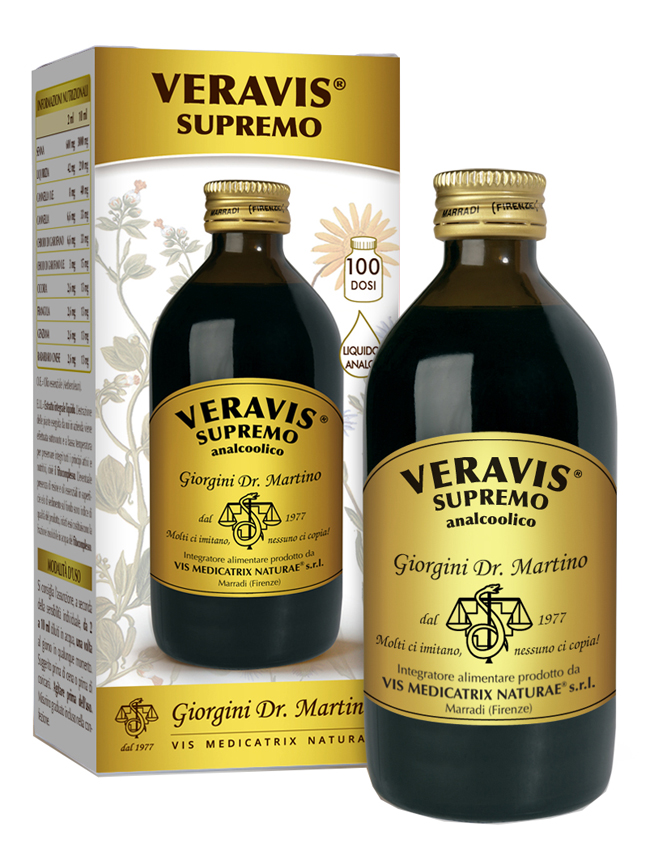 VERAVIS SUPREMO ANALCOOLICO 200 ML - Farmacia Castello Srl
