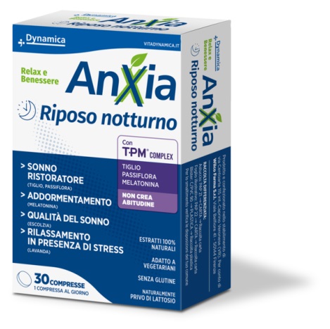 DYNAMICA ANXIA RIPOSO NOTTURNO 30 COMPRESSE - Farmacia Castello Srl