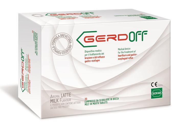 GERDOFF GUSTO LATTE 30 COMPRESSE - Farmacia Castello Srl