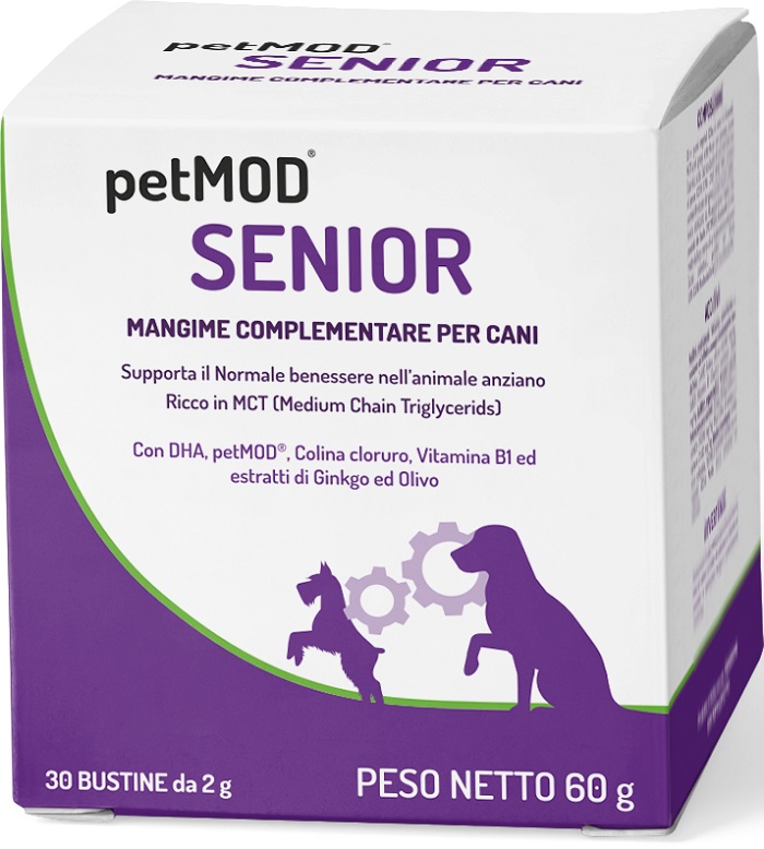 PETMOD SENIOR 30 BUSTINE DA 2 G - Farmacia Castello Srl