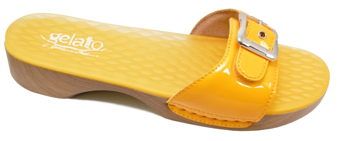 ZOCCOLO SOLE MIO 2,0 YELLOW CON PLANTARE IN GEL 41-42 - Farmacia Castello Srl