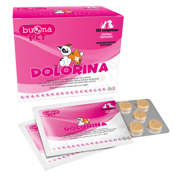 DOLORINA 100 COMPRESSE MASTICABILI - Farmacia Castello Srl