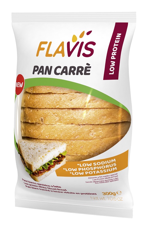 FLAVIS PAN CARRE' APROTEICO 300 G - Farmacia Castello Srl