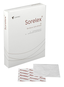 MEDICAZIONE SORELEX A BASE DI ACIDO IALURONICO ED OCTENIDINA 10X10CM 10 PEZZI - Farmacia Castello Srl