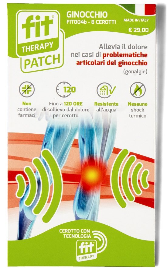 CEROTTO FIT THERAPY GINOCCHIO 8 PEZZI - Farmacia Castello Srl
