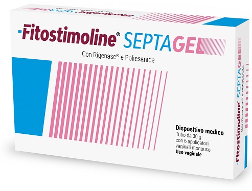 GEL VAGINALE FITOSTIMOLINE SEPTAGEL 30 G CON 6 APPLICATORI MONOUSO - Farmacia Castello Srl