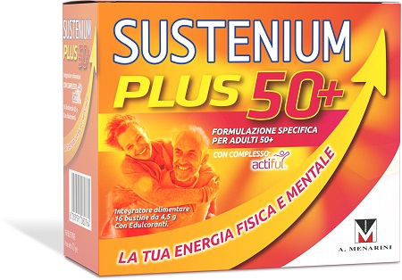 SUSTENIUM PLUS 50+ 16 BUSTINE - Farmacia Castello Srl