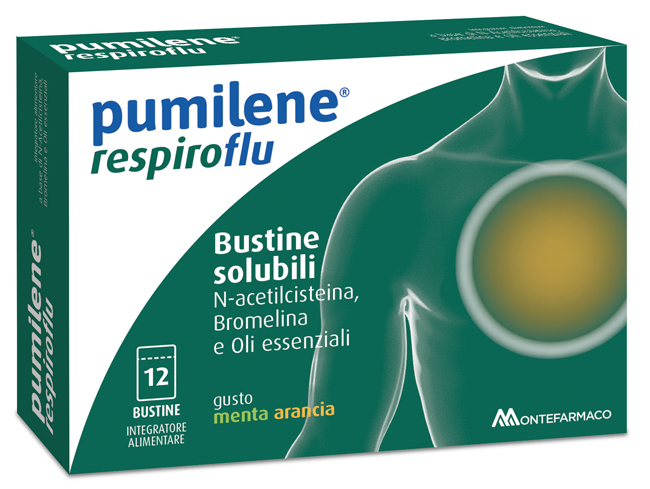 PUMILENE RESPIROFLU 12 BUSTINE - Farmacia Castello Srl
