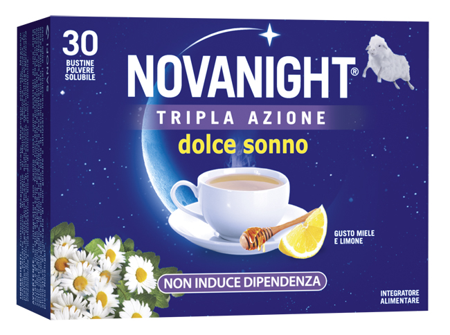 NOVANIGHT TRIPLA AZIONE DOLCE SONNO 30 BUSTINE - Farmacia Castello Srl