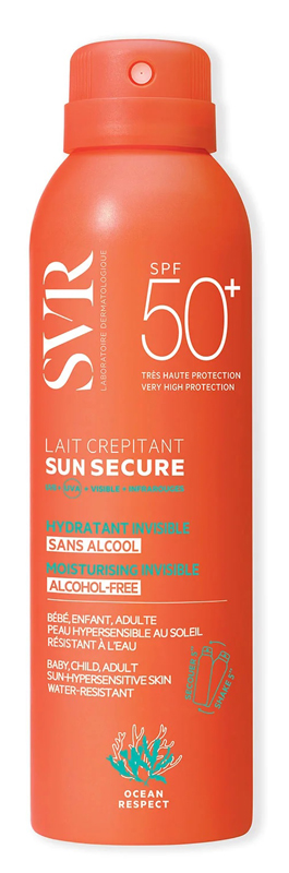 SUN SECURE LAIT CREPITANT SPF50+ 200 ML - Farmacia Castello Srl
