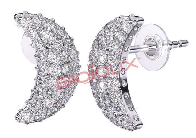 BJT259 ORECCHINO CRESCENT MOON 12 MM - Farmacia Castello Srl
