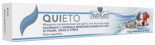 QUIETO PASTA CANI/GATTI 15 ML NUTRIGEN - Farmacia Castello Srl