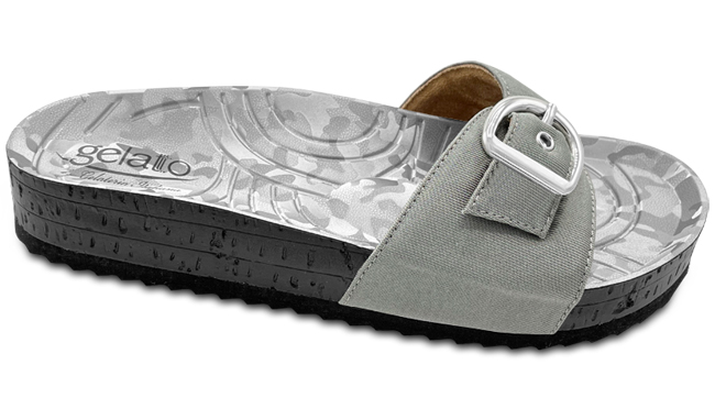 CALZATURA CON PLANTARE INDOSSABILE WOODSTOCK CAMOUFLAGE SILVER 35/36 - Farmacia Castello Srl