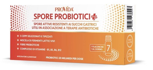 PROVIDA PROBIOTICI PLUS 20 MILIARDI 7 FLACONCINI X 8 ML - Farmacia Castello Srl