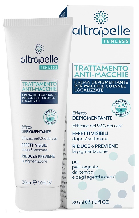 ALTRAPELLE TENLESS TRATTAMENTO ANTI MACCHIE CREMA DEPIGMENTANTE 30 ML - Farmacia Castello Srl