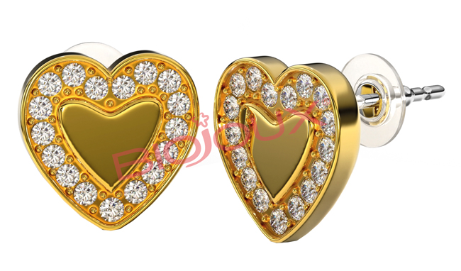 BJT250 ORECCHINO LOVE ME HEART GP - Farmacia Castello Srl