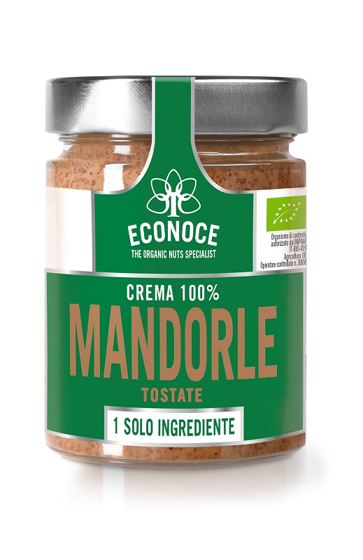 ECONOCE CREMA 100% MANDORLE TOSTATE BIO 300 G - Farmacia Castello Srl