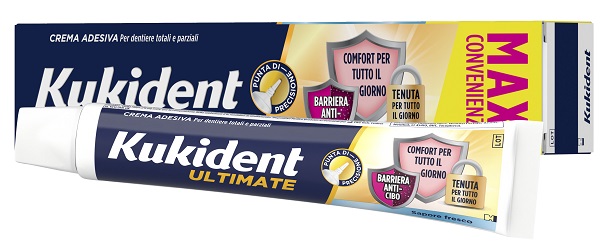 KUKIDENT ULTIMATE FRESCO CREMA ADESIVA 40 G - Farmacia Castello Srl