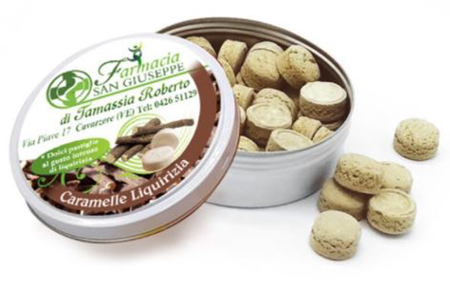 CARAMELLE LIQUIRIZIA 40 G - Farmacia Castello Srl