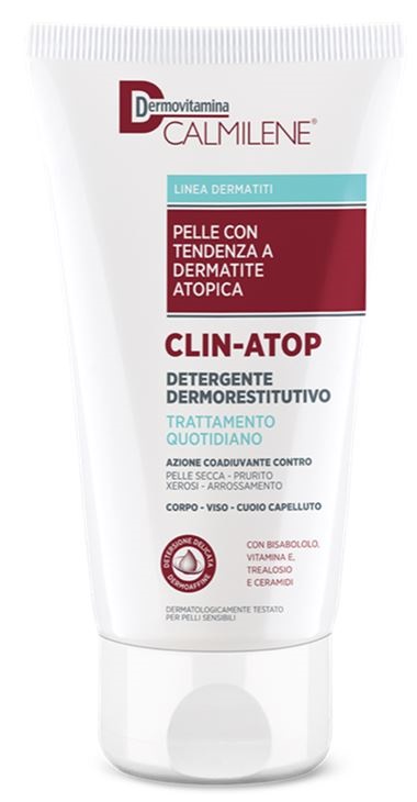 DERMOVITAMINA CALMILENE CLIN-ATOP DETERGENTE DERMORESTITUTIVO TRATTAMENTO QUOTIDIANO PER PELLE CON TENDENZA A DERMATITE ATOPICA 200 ML - Farmacia Castello Srl