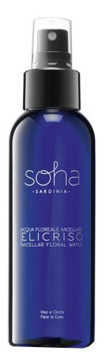 SOHA ACQUA FLOREALE MICELLARE ELICRISO 200 ML - Farmacia Castello Srl