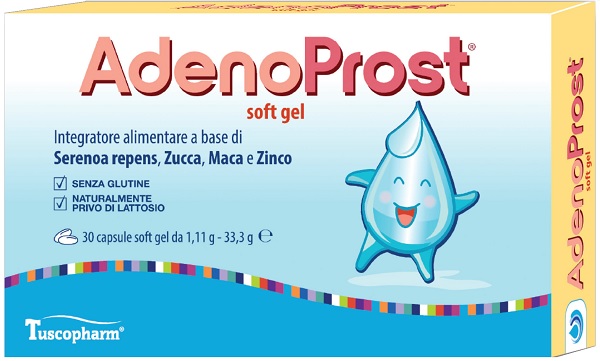 ADENOPROST 30 CAPSULE SOFT GEL - Farmacia Castello Srl