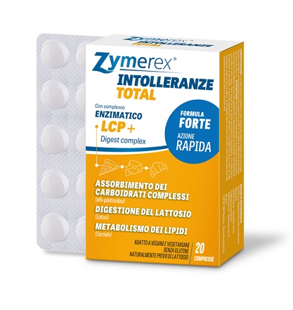 ZYMEREX INTOLLERANZE TOTAL 20 COMPRESSE - Farmacia Castello Srl