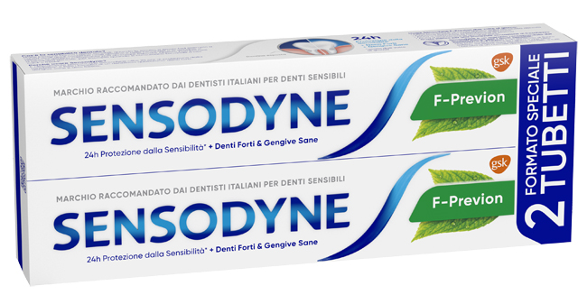 SENSODYNE F PREVION 2 X 75 ML - Farmacia Castello Srl