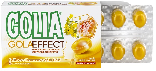 GOLIA GOLA EFFECT BLISTER 16 PEZZI - Farmacia Castello Srl