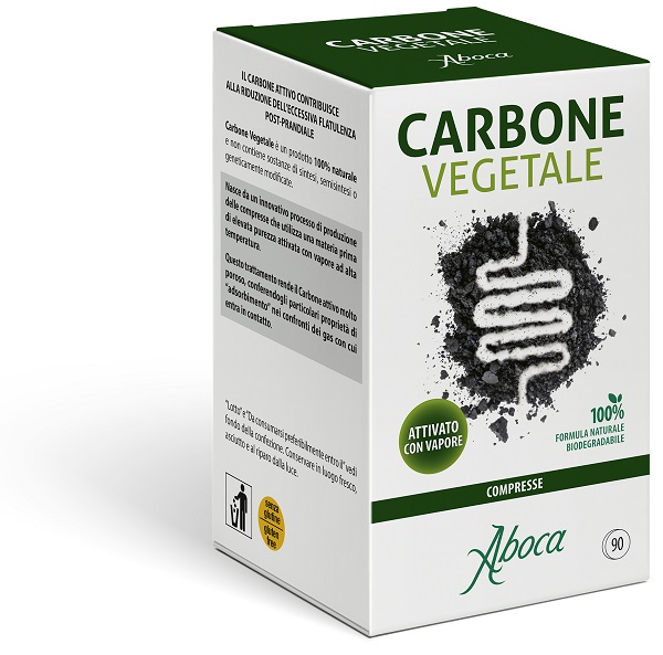 CARBONE VEGETALE 90 COMPRESSE - Farmacia Castello Srl