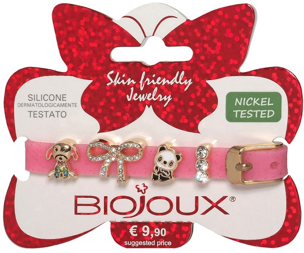 BJB013 BRACCIALE SILIC PINK GOLD PLATED - Farmacia Castello Srl
